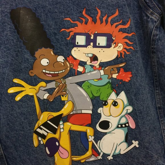 Members Only x Nickelodeon Rugrats Denim Jacket - Picture 8 of 16